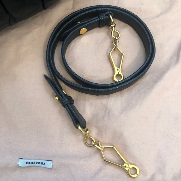 Authentic Miu Miu matalasse satchel/crossbody bag - Picture 7 of 9